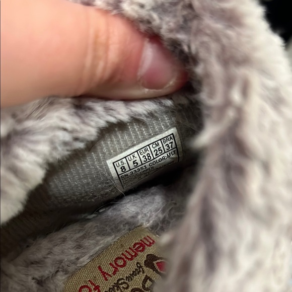 BOBS Colorful Dog Print Slippers with Faux Fur Lining, Womens 8 - Picture 5 of 5